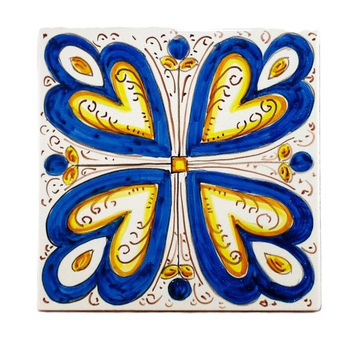 Piastrella-ceramica-caltagirone-scala-decorato-ilrustico