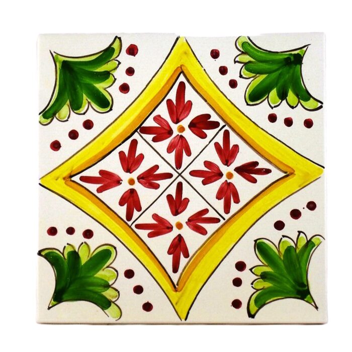 Piastrella-ceramica-caltagirone-scala-decorato-ilrustico
