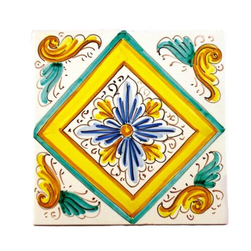 Piastrella-ceramica-caltagirone-scala-decorato-ilrustico