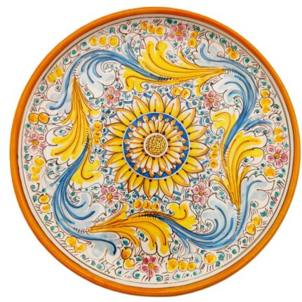 piatto-ceramica-caltagirone-ornato-decorato-ilrustico