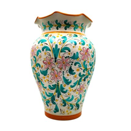 portaombrelli-ceramica-caltagirone-seicento-decorato-ilrustico