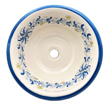 lavello-ceramica-caltagirone-seicento-decorato-ilrustico