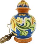 lume-ceramica-caltagirone-ornato-decorato-ilrustico