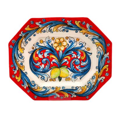 vassoio-ceramica-caltagirone-ornato-decorato-ilrustico