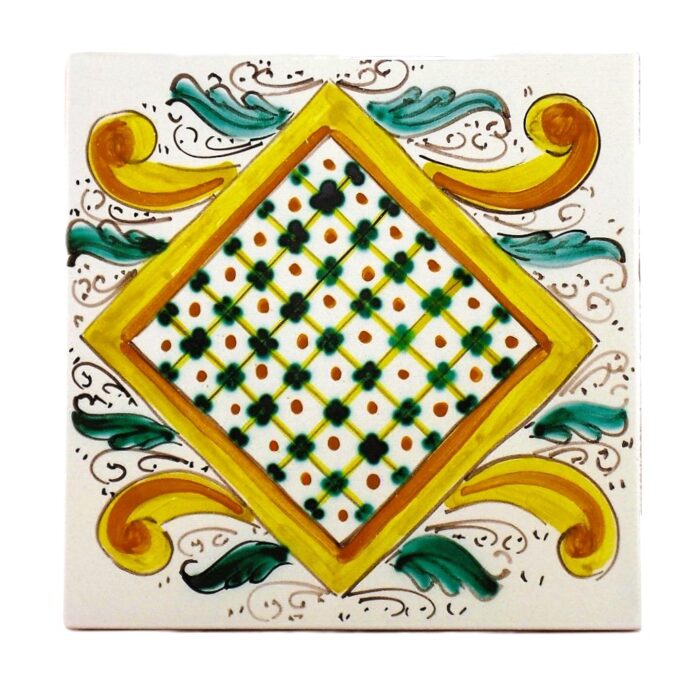 Piastrella-ceramica-caltagirone-scala-decorato-ilrustico