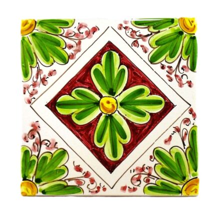 Piastrella-ceramica-caltagirone-scala-decorato-ilrustico