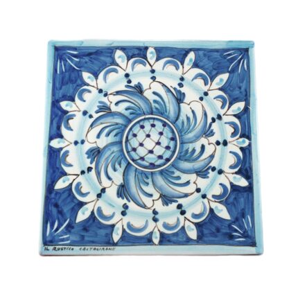 Piastrella-ceramica-caltagirone-decorato-a-mano-rosone-