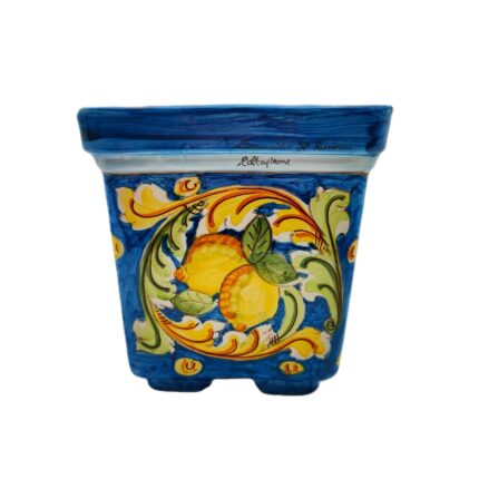 portapiante-ceramica-caltagirone-ornato-decorato-ilrustico