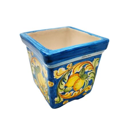 portapiante-ceramica-caltagirone-ornato-decorato-ilrustico