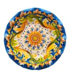 centrotavola-ceramica-caltagirone-ornato-decorato-ilrustico