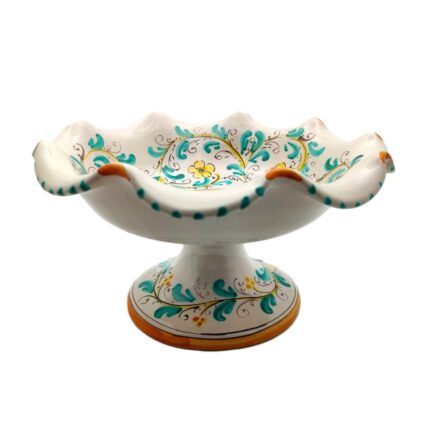 centrotavola-ceramica-caltagirone-seicento-decorato-ilrustico