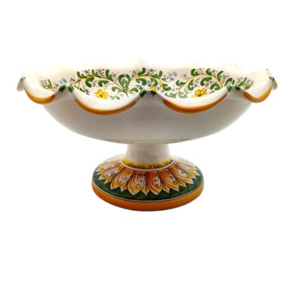 centrotavola-ceramica-caltagirone-seicento-decorato-ilrustico