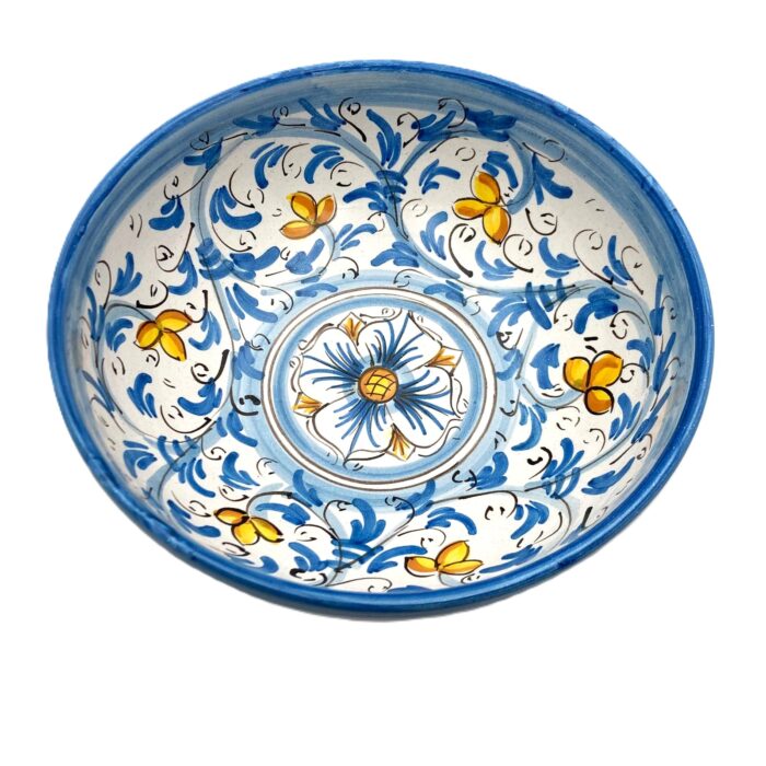 ciotola-ceramica-caltagirone-seicento-decorato-ilrustico