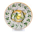 piatto-fangotto-ceramica-caltagirone-seicento-decorato-ilrustico