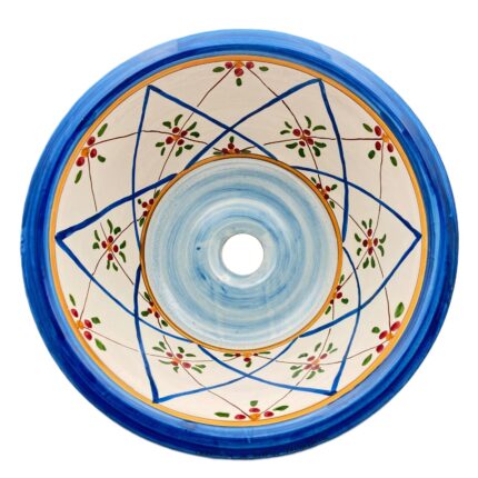 lavello-ceramica-caltagirone-siciliano-decorato-ilrustico