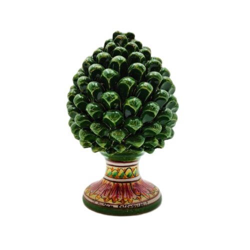 pigna-ceramica-caltagirone-decorato-ilrustico