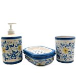 set-bagno-ceramica-caltagirone-decorato-ilrustico