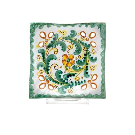 svuotatasche-ceramica-caltagirone-seicento-decorato-ilrustico