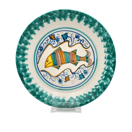 piatto-fangotto-ceramica-caltagirone-siciliano-decorato-ilrustico