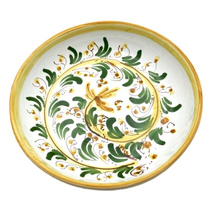 ciotola-ceramica-caltagirone-seicento-decorato-ilrustico