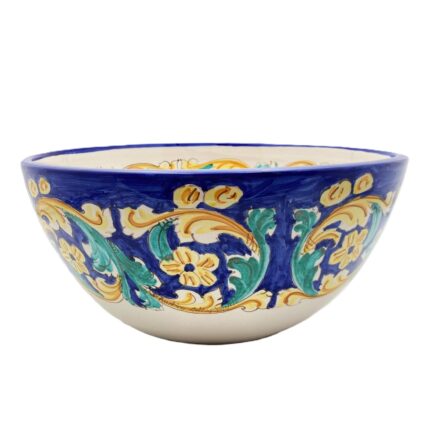 lavello-ceramica-caltagirone-ornato-decorato-ilrustico