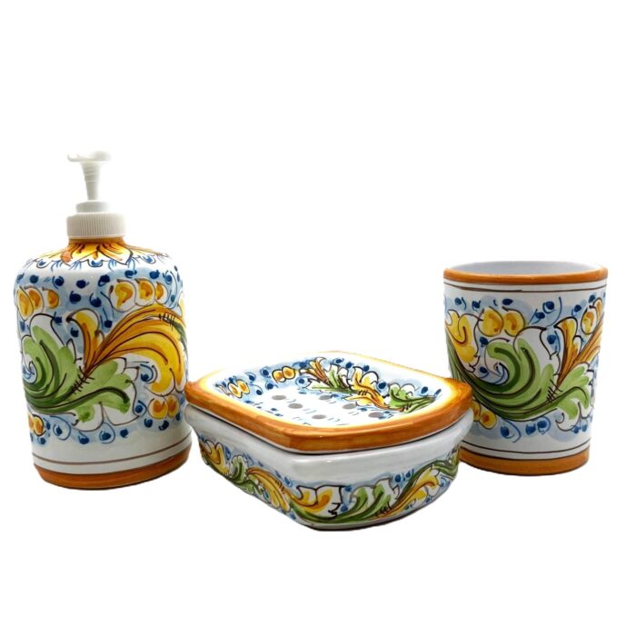 set-bagno-ceramica-caltagirone-decorato-ilrustico