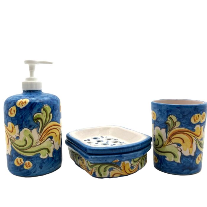 set-bagno-ceramica-caltagirone-decorato-ilrustico