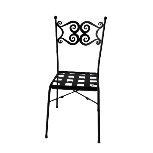 Wrought Iron Chair h 93 cm
