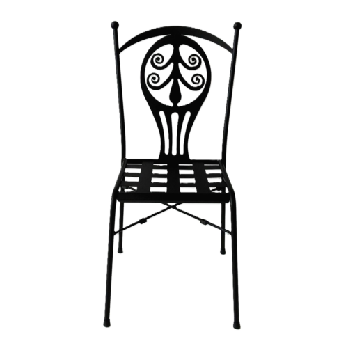 Wrought Iron Chair h 93 cm
