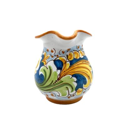 brocca-ceramica-caltagirone-decorato-ilrustico