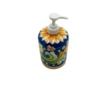 dispenser-ceramica-caltagirone-decorato-ilrustico