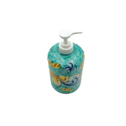 dispenser-ceramica-caltagirone-decorato-ilrustico