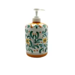 dispenser-ceramica-caltagirone-decorato-ilrustico