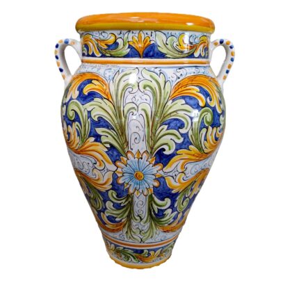 giara-ceramica-caltagirone-decorato-ilrustico