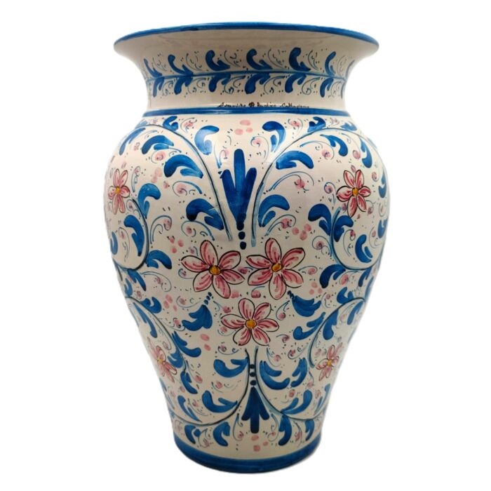 portaombrelli-ceramica-caltagirone-seicento-decorato-ilrustico