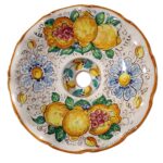 Lampadario-frutta-e-fiori-ceramica-caltagirone