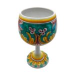 calice-ceramica-caltagirone-decorato-ilrustico