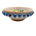 centrotavola-ceramica-caltagirone-decorato-ilrustico