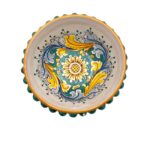 centrotavola-ceramica-caltagirone-decorato-ilrustico