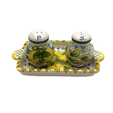 set-sale-e-pepe-ceramica-caltagirone-decorato-ilrustico