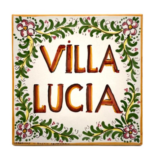 piastrella-insegna-ceramica-decorato-ilrustico