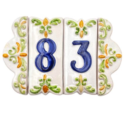 numero-civico-ceramica-decorato-ilrustico