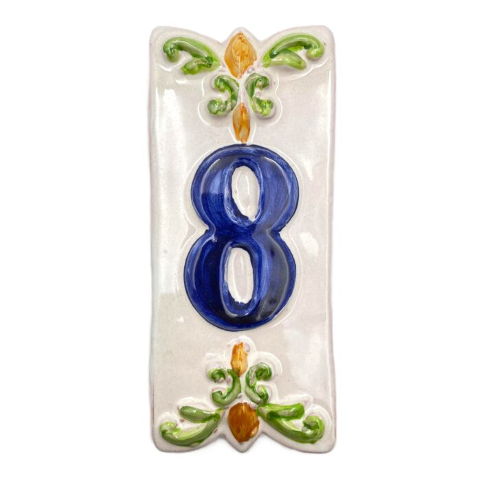 numero-civico-ceramica-decorato-ilrustico