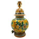 lume-ceramica-caltagirone-ornato-decorato-ilrustico