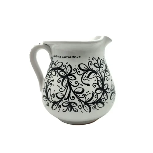 brocca-ceramica-caltagirone-decorato-ilrustico