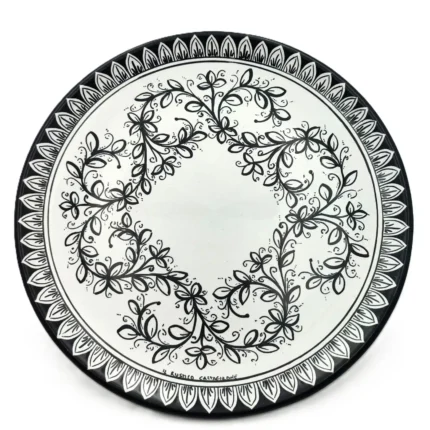 piatto-ceramica-caltagirone-decorato-ilrustico