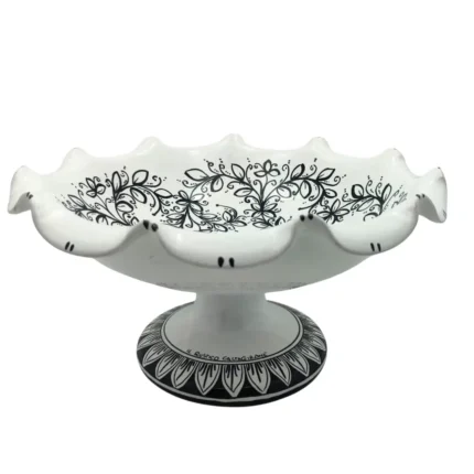 centrotavola-ceramica-caltagirone-decorato-ilrustico