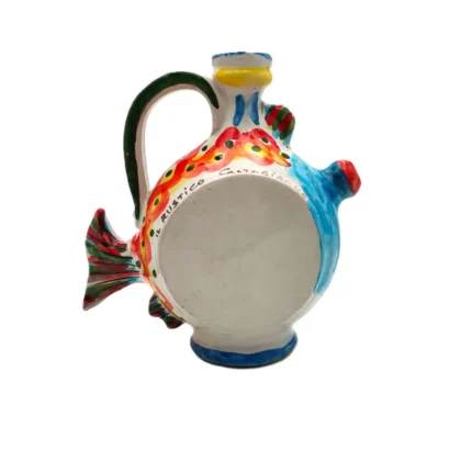pesce-ceramica-caltagirone-decorato-ilrustico