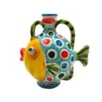 pesce-ceramica-caltagirone-decorato-ilrustico