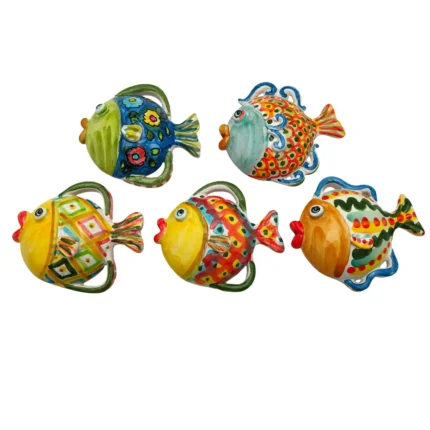 pesce-ceramica-caltagirone-decorato-ilrustico